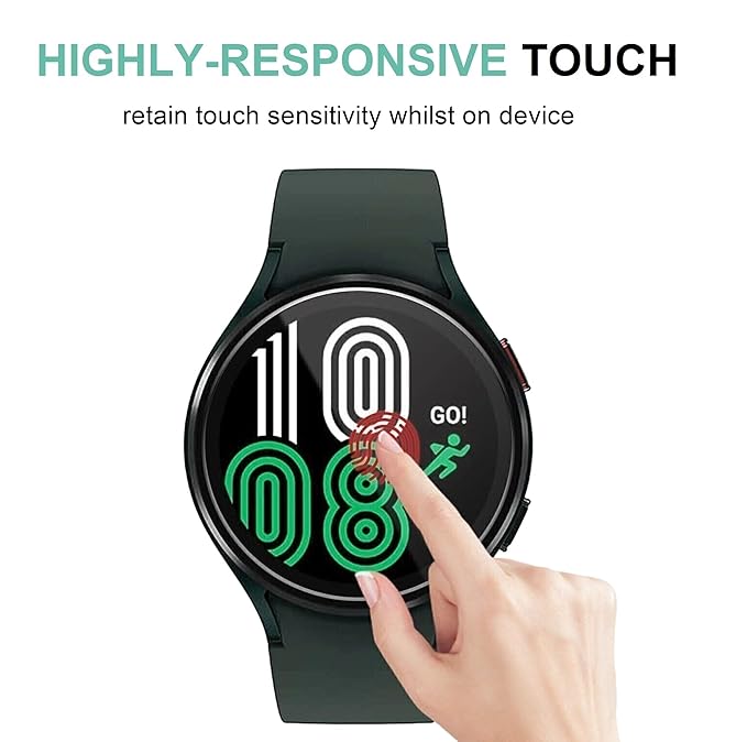 Wisely 3-Pack TPU Screen Guard for Fire-Boltt Snapp Smartwatch – 54.1 mm Full-Cover Protection