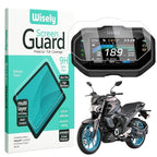 Screen Guard for Yamaha FZ-S Fi Hybrid 2025 TFT Digital Meter – 9H HD Clear, Full Edge-to-Edge Cover