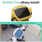 Wisely Tempered Glass Screen Guard for Ola S1, Ola S1 Pro & Ola S1 Air EV Scooter (7-Inch) – HD Clear, Full Coverage, Easy Installation Kit