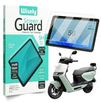 Wisely Premium Screen Guard for Ather Rizta EV Scooter – 7-Inch Digital Meter Touch Display Protector, Anti-Scratch, 9H Hardness, HD Clear Full Coverage