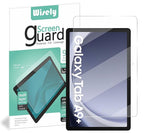 Wisely Premium Tempered Glass Screen Protector for Samsung Galaxy Tab A9 Plus / A9+ [SM-X210/X216] – 11 inch Tablet Guard, 9H Hardness, Scratch Resistant, HD Clear & Bubble-Free