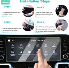 Wisely 9-Inch Android Car Stereo Screen Guard – HD Clear, 9H Anti-Scratch, Full Coverage