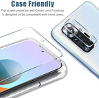 Screen Guard Combo Pack for Redmi 15 5G | 2 Camera Glass + 1 Front Flexible