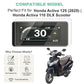 Premium Screen Guard for Honda Activa 125 (2025) | Activa 110 DLX Digital Meter Protector Scooter Instrument Cluster Touch Display, Anti Scratch, HD Clear