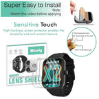 Screen Guard Protector for Fastrack New Limitless X2 Smartwatch (1.91") – Full Cover, 9H Hardness, Pack of 3