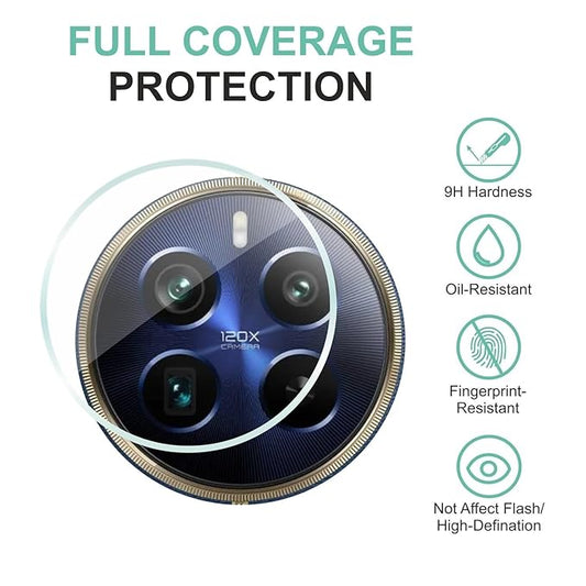 Realme 12 Pro/Pro Plus 5G Camera Glass Guard + Screen Protector (Pack of 2)