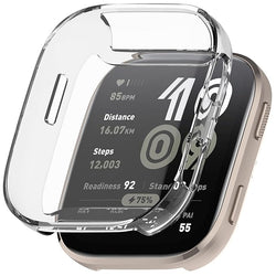 Protective Case Cover Compatible For Amaz fit Bip 6 SmartWatch Full Screen Protector Soft Case HD Clear