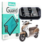 Wisely Premium Screen Guard for TVS JUPITER 125 DT SXC 2025 Scooter – Full Coverage, HD Clear, Anti-Scratch, Easy Installation