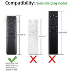 Silicone TV Remote Cover Case Compatible with Samsung Smart TV Remote 2023 BN59-01432G BN59-01432A BN59-01432J BN59-01432 Washable Case with Loop - Black [Remote NOT Included]