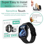 Wisely Full-Cover TPU Screen Guard for Noise Pulse 4 Max Smartwatch – Pack of 3