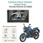 Premium Screen Guard for Honda Hornet 2.0 2025 Bike | TFT Display Digital Meter Protector