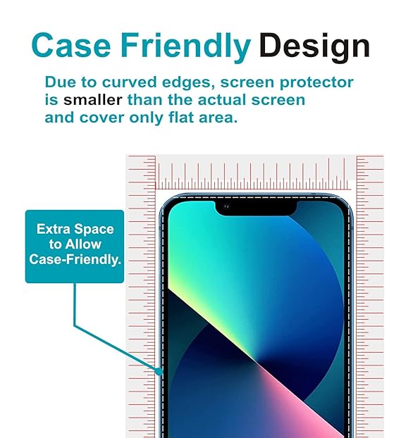 Apple iPhone 13 Mini Screen Protector – 9H HD Clear Flexible Nano Glass | Anti-Scratch, Bubble-Free