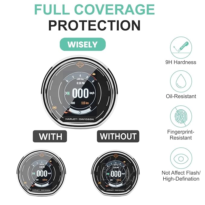 Screen Guard for Harley Davidson X440 (2024) | TFT Display Digital Meter Protector