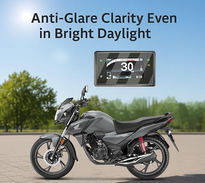 Wisely Premium Screen Guard for Honda SP 125 (2025) Bike – TFT Digital Meter Protector | HD Clear, Scratch Resistant, Anti-Glare, Full Coverage
