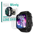 Screen Guard Protector for Fastrack Limitless Glide X Smartwatch (1.83") – Full Cover, 9H Hardness