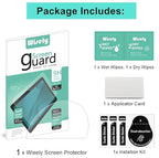 Premium Screen Guard Protector for Echo Spot Alexa Display Easy installation kit, HD Clear, Full Cover