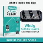 Wisely Premium Screen Guard for TVS JUPITER 125 DT SXC 2025 Scooter – Full Coverage, HD Clear, Anti-Scratch, Easy Installation