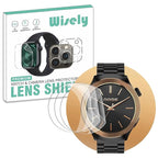 Wisely Premium |Pack of 3| Screen Guard Protector for Noise Halo 2 MOD Smartwatch (1.46") – 9H Anti-Scratch, Anti-Shock, HD Clear, Edge-to-Edge Full Cover