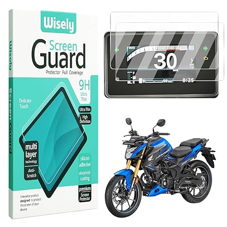 Premium Screen Guard for Honda Hornet 2.0 2025 Bike | TFT Display Digital Meter Protector