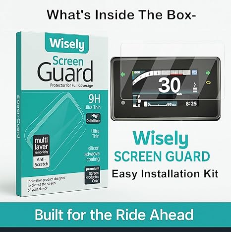 Premium Screen Guard for Honda Hornet 2.0 2025 Bike | TFT Display Digital Meter Protector