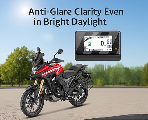 Screen Guard for Honda NX200 2025 | TFT HD Clear Full Cover Digital Meter Protector | Easy Installation Kit