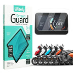 Screen Guard for Hero Vida V2 Pro, Plus, Lite (7-Inch) | HD Clear Full Cover Touch Display Digital Meter Protector