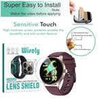 Screen Guard Protector for Fastrack Limitless XR1 Smartwatch (1.38") – Full Cover, 9H Hardness