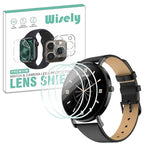 Wisely 3-Pack TPU Screen Guard for Fire-Boltt Snapp Smartwatch – 54.1 mm Full-Cover Protection