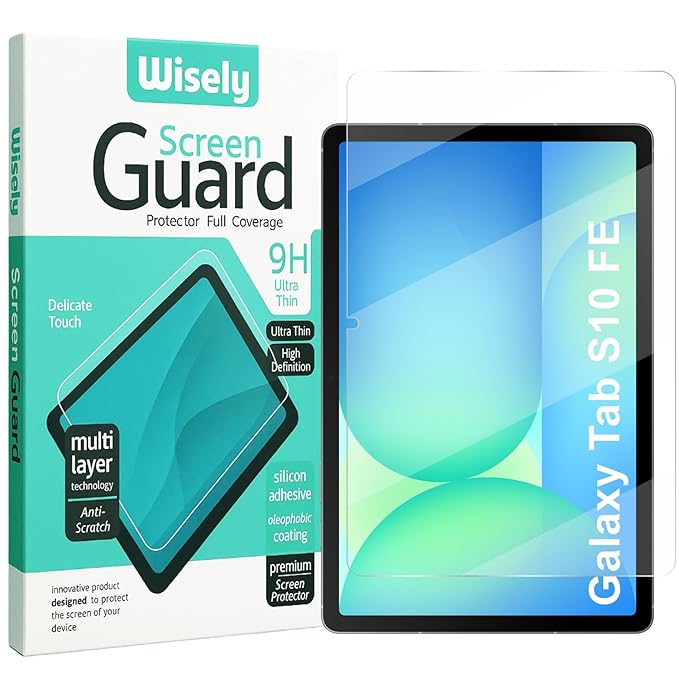 Tempered Glass for Samsung Galaxy Tab S10 FE / S9 FE (10.9") & S9 / S8 / S7 (11")
