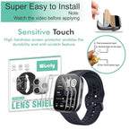Wisely | Pack of 3 | HD Clear Full-Coverage Screen Guard for Amazfit Bip 6 (1.97") – Anti-Shock, Anti-Scratch TPU Protector