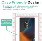 Screen Guard Combo for Motorola Edge 50 Fusion 5G | 2pc Camera Lens Glass + Front Nano Flexible Screen Protector