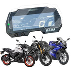 Wisely HD Clear Speedometer Screen Guard for Yamaha R15 V3 / MT-15 / FZS-FI V4 (2024) – Scratch-Resistant Instrument Cluster Protector