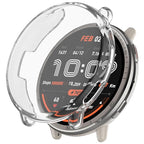 Wisely Protective Case Cover for Amazfit Active 2 44mm – Transparent Soft TPU Full Screen Protector