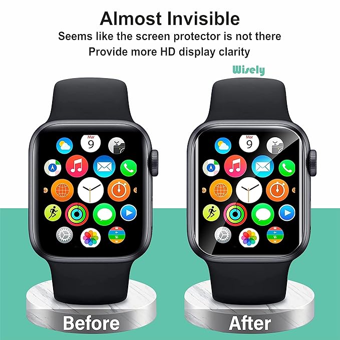 Screen Guard Protector for Redmi Watch Move Smartwatch 1.85" – HD Clear 9H, Full Edge-to-Edge Cover | Pack of 3