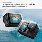 Wisely Tempered Glass for GoPro Hero 13 Action Camera | HD Clear Lens & Screen Protector | Pack of 3