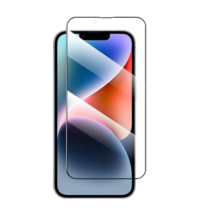 Tempered Glass for Apple iPhone 13/13 Pro & iPhone 14/14 Pro (6.1-Inch) | 9H Hardness | HD Clear | Scratch Resistant | Easy Installation Kit