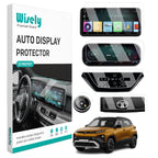 Wisely 5Pcs screen guard set for TATA PUNCH EV 2026