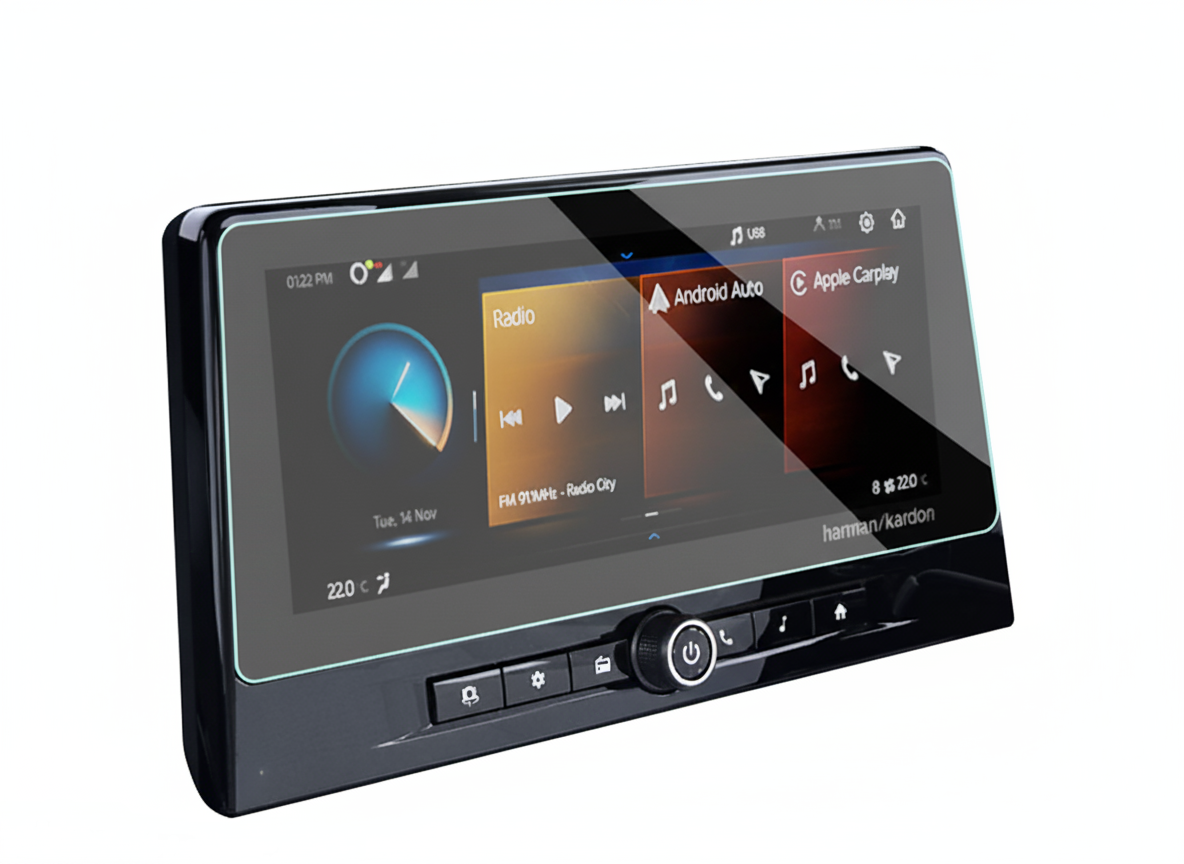 Mahindra XUV 3XO Infotainment System Screen Guard - HD Clear Scratch Resistant