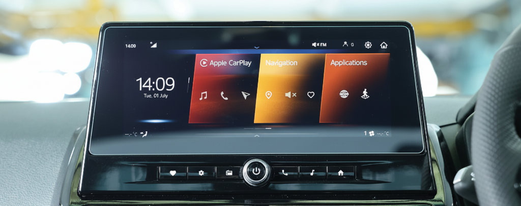 Mahindra XUV 3XO Infotainment System Screen Guard - HD Clear Scratch Resistant